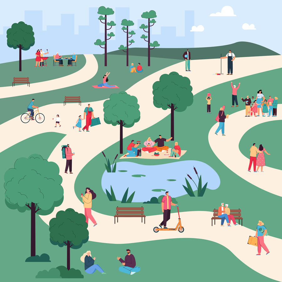 Ambiente ciudad saludable