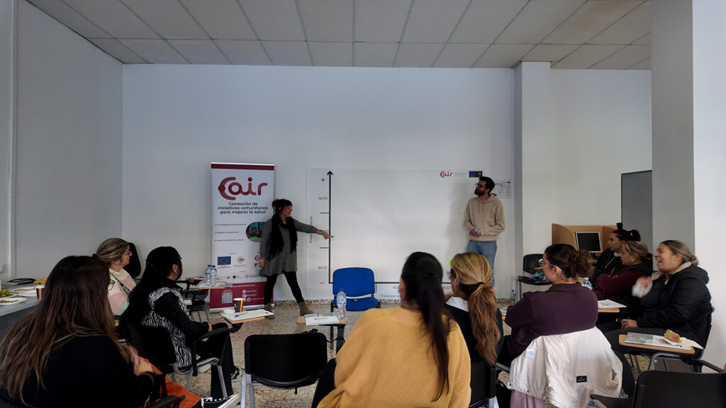 Sociograma amb població gitana en Carrús, Elx